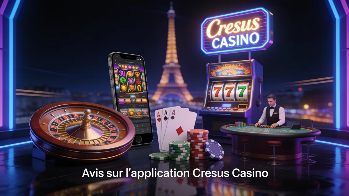 Avis sur l'application Cresus Casino pour les joueurs en France